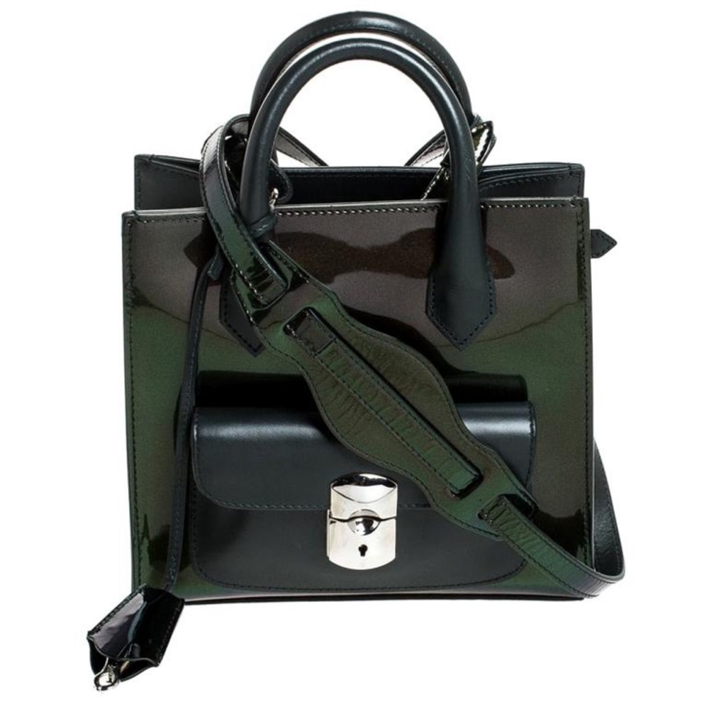 Balenciaga Dark Green Padlock Bag - Picture 4 of 10